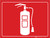 Fire Extinguisher - Floor Marking Sign