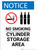 Notice: No Smoking Cylinder Storage Area with Icons - Wall Sign