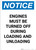 Notice: Engines Turned Off During Loading and Unloading - Portrait Wall Sign