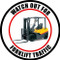 Color Watch Out For Forklift Traffic Floor Siogn