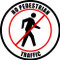 No Pedestrian Traffic Sign