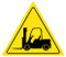 Caution Forklift Sign