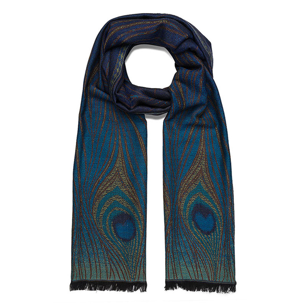 Louis C. Tiffany Peacock Feather Shawl