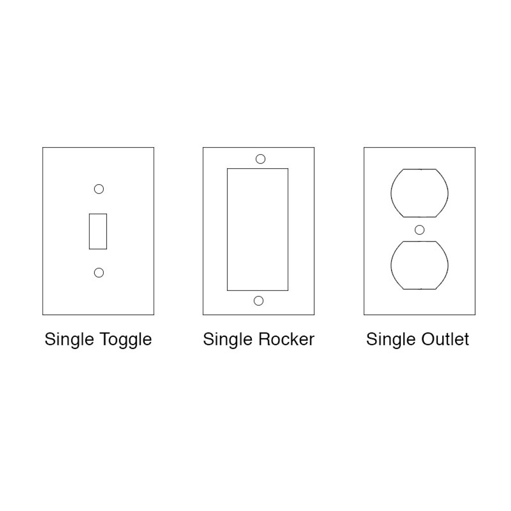 Craftsman Ceramic Tile Switchplate Diagram 