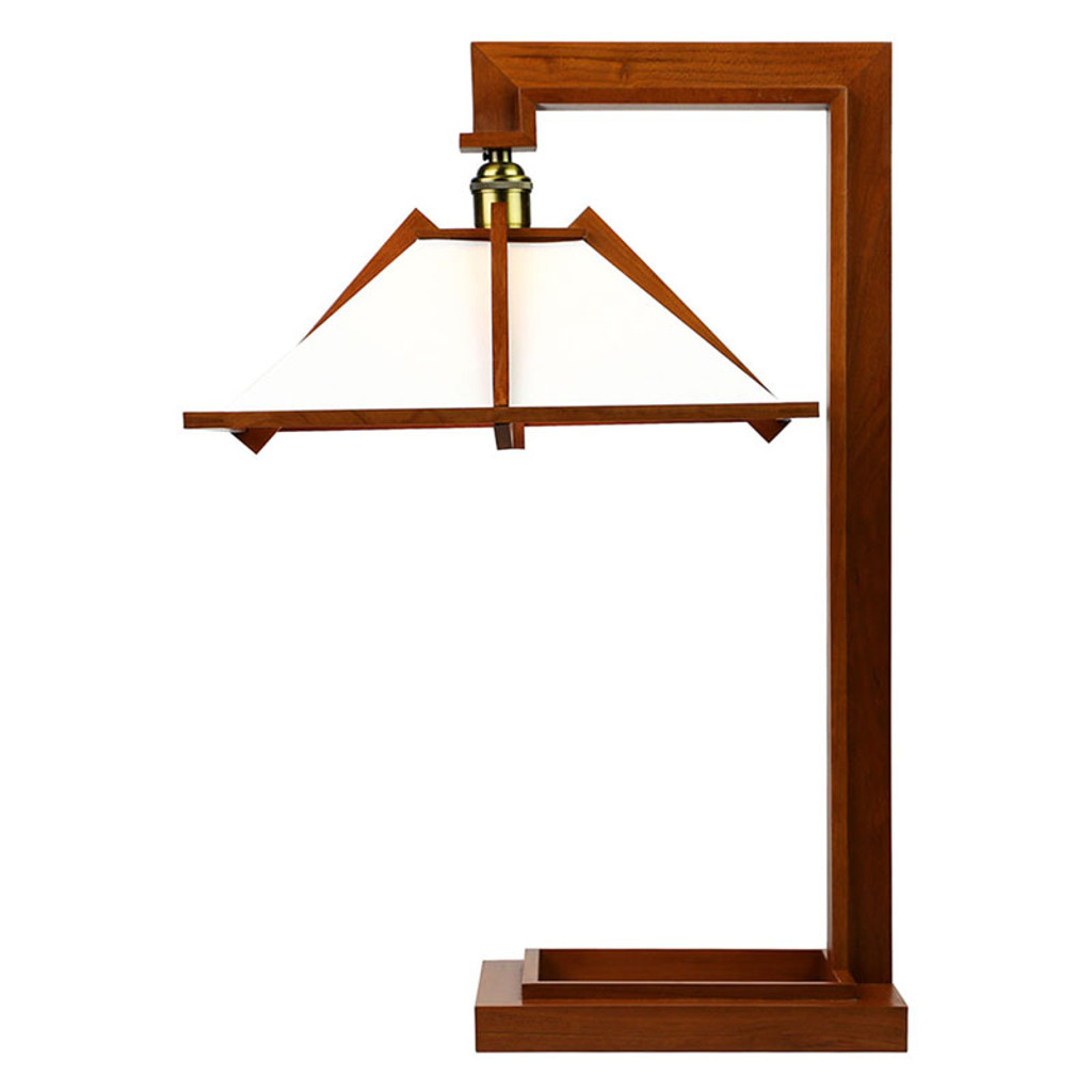 Frank Lloyd Wright Taliesin 1 Table Lamp - Cherry