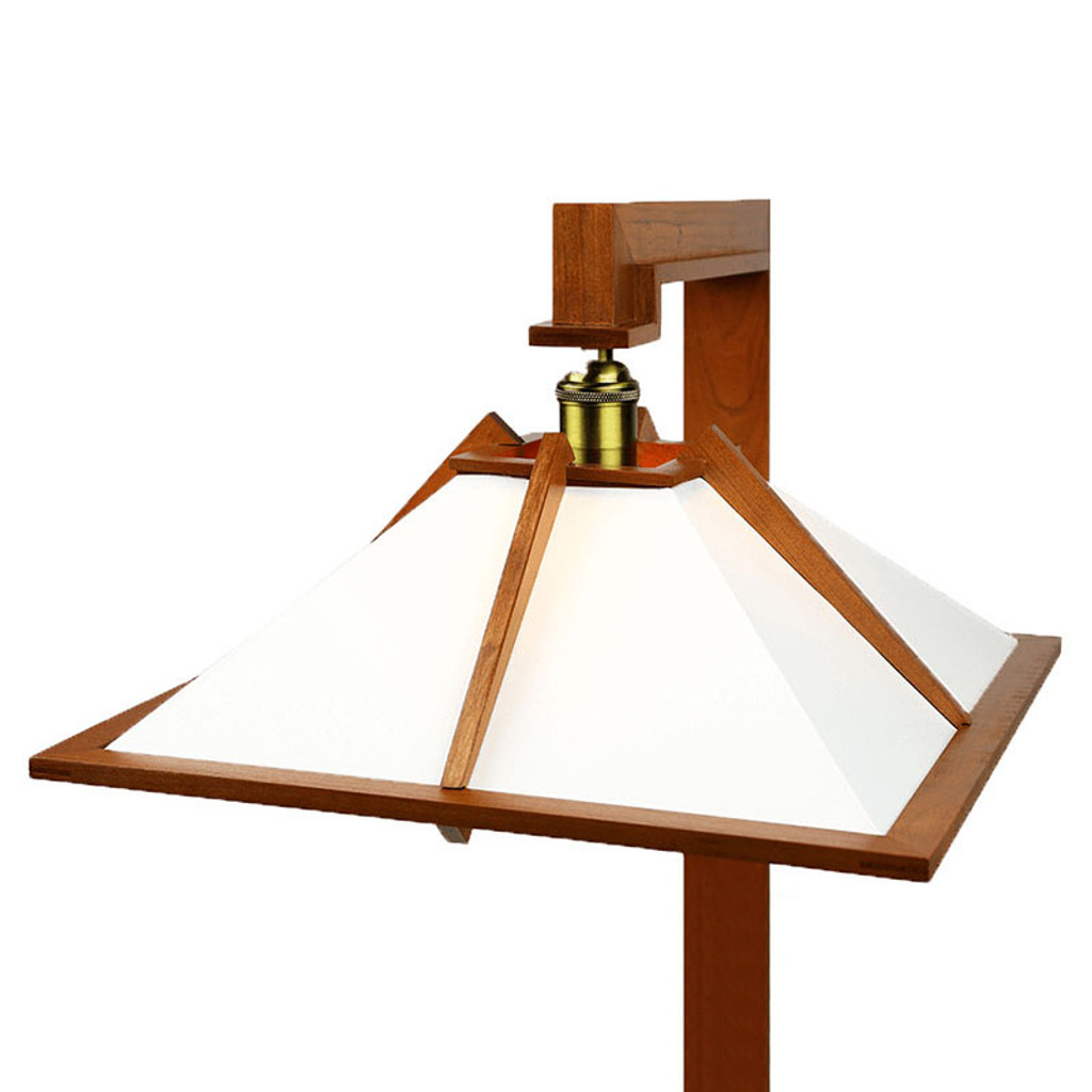 Frank Lloyd Wright Taliesin 1 Table Lamp - Cherry