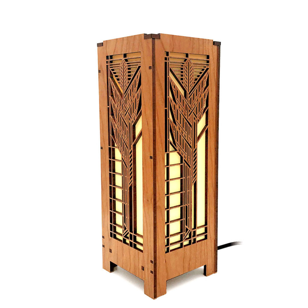 Frank Lloyd Wright Dana Sumac Mini Lightbox Accent Lamp