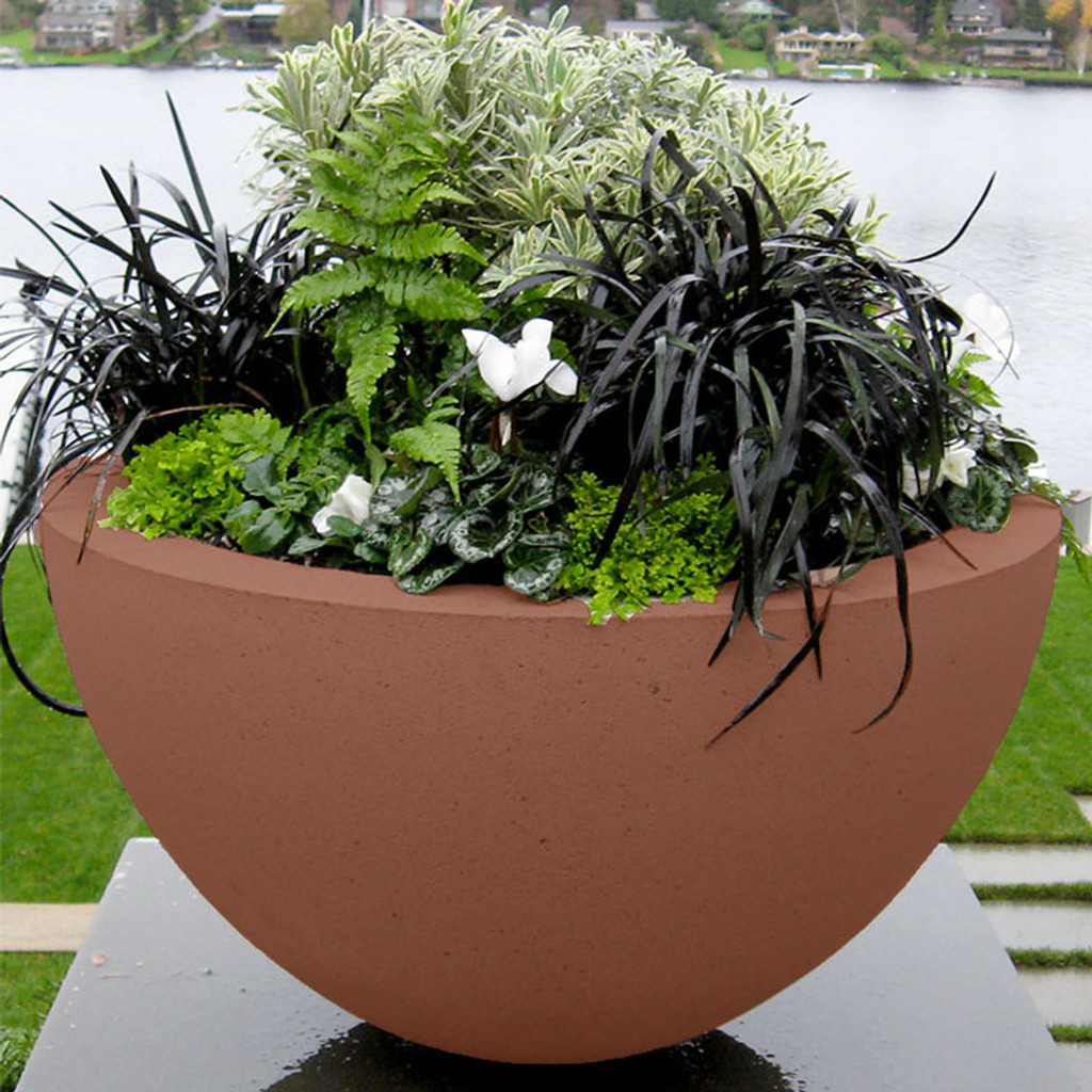  Ragen Bowl Planter Vase Terra Cotta