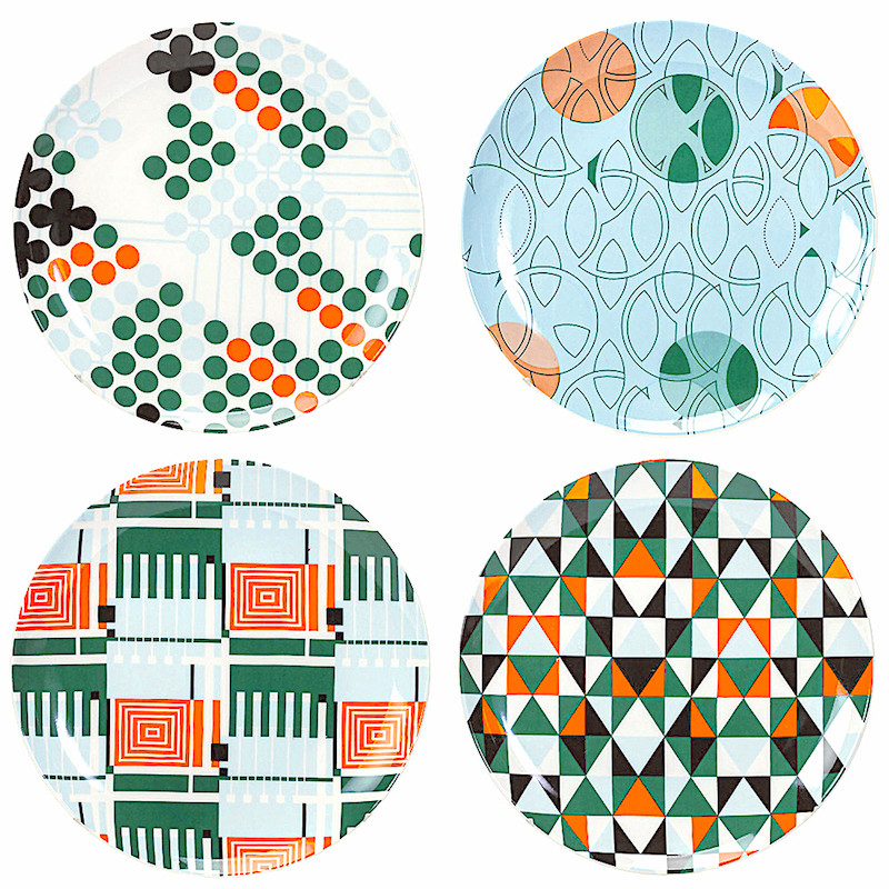 Frank Lloyd Wright Taliesin West Dessert Plates - Thumbnail 2