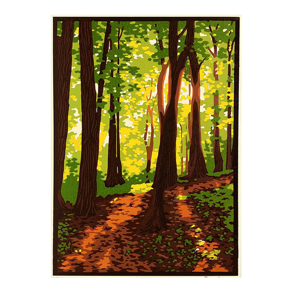 Laura Wilder New Woods Seasons Framed Giclée Prints Set - Horizontal Summer