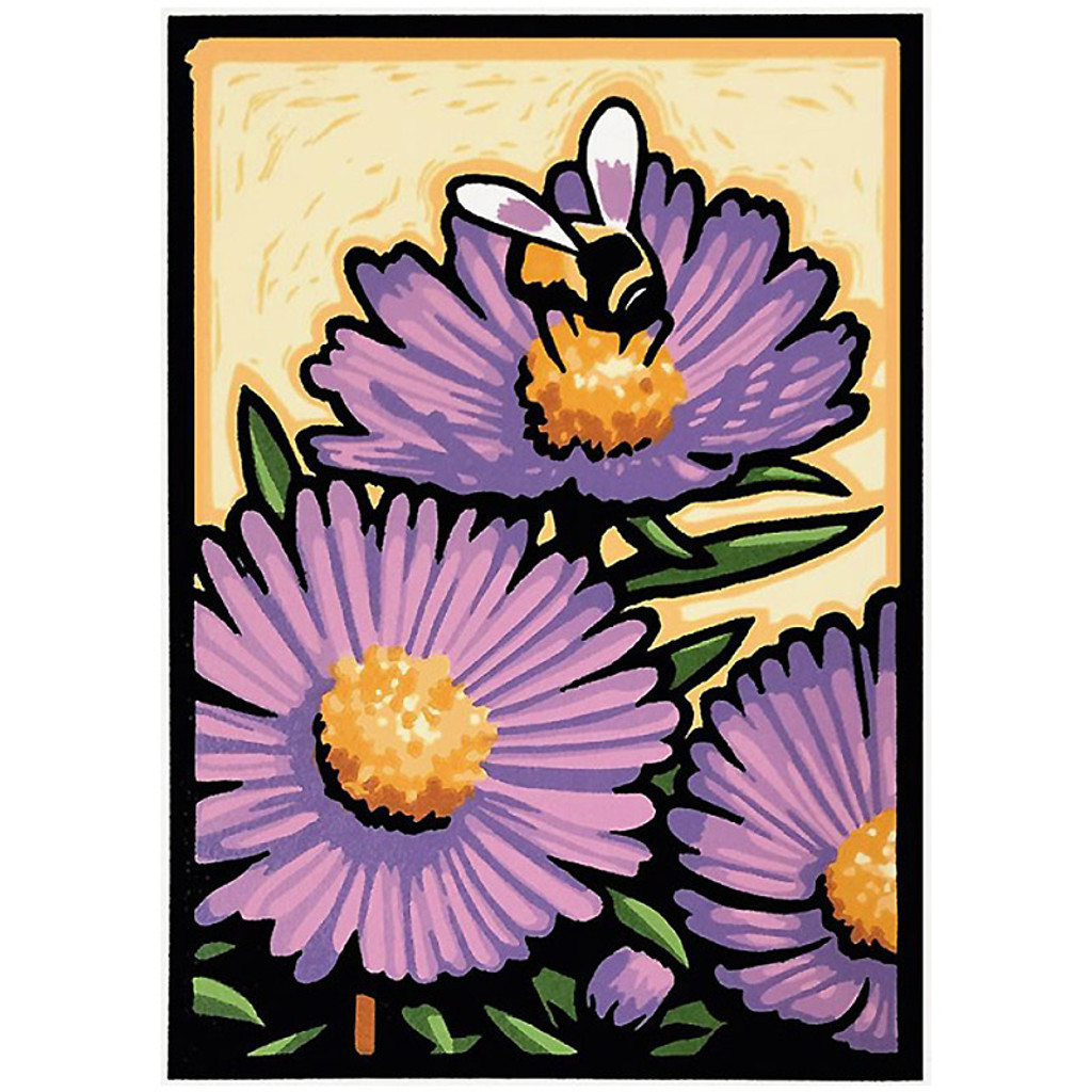 Laura Wilder Pollinator Framed Block Prints Set - Horizontal