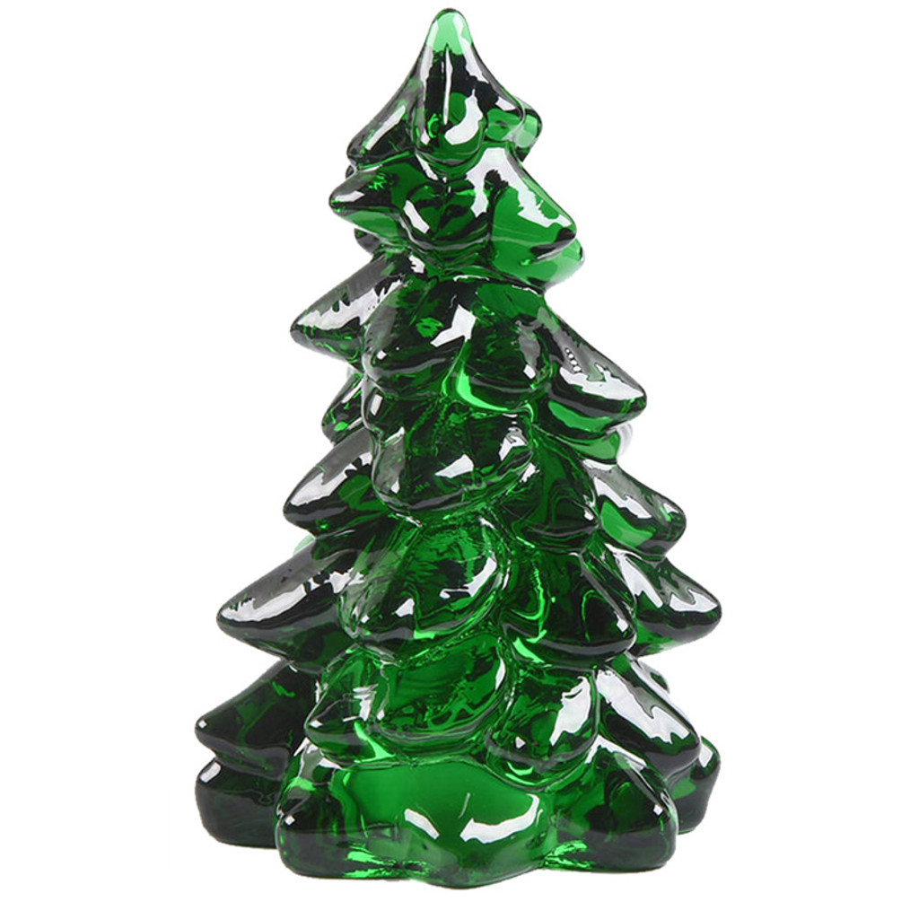 Mosser Glass Christmas Tree - Green 8"  