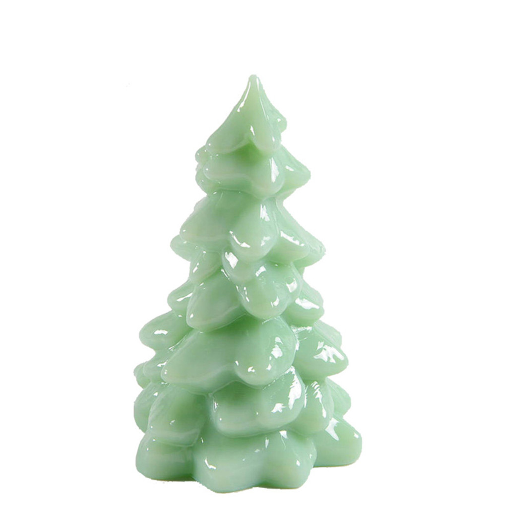 Mosser Glass Christmas Tree - Jadeite 5.5"