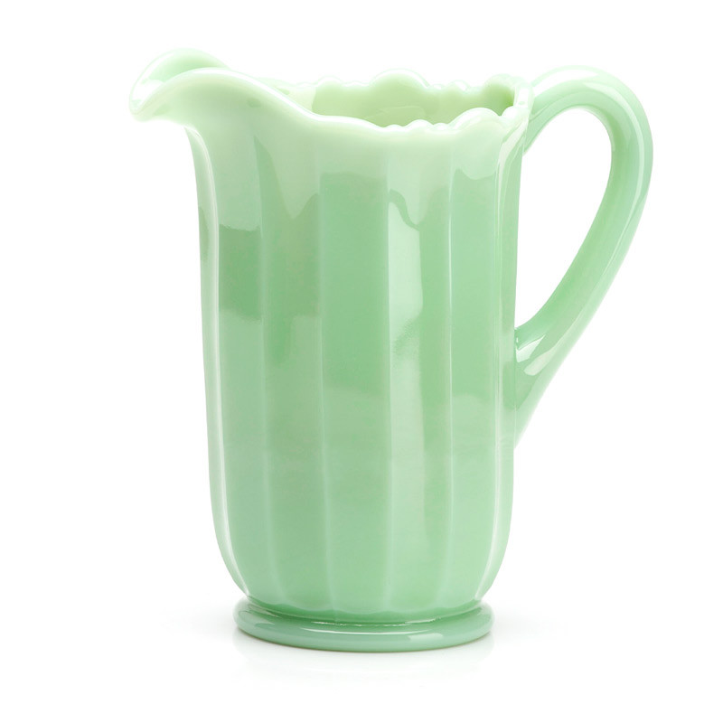 Mosser Glass 40 oz Glass Panel Pitcher - Thumbnail 4
