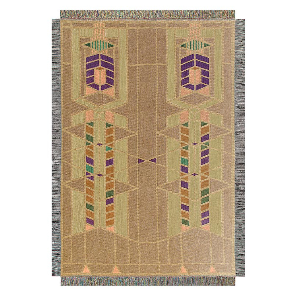 Frank Lloyd Wright Robie House Reversible Tapestry Throw