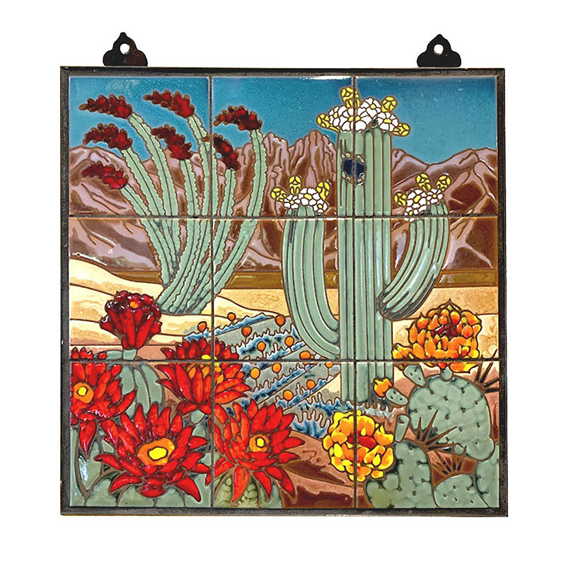 Carly Quinn Desert Scene Tile Mural 18