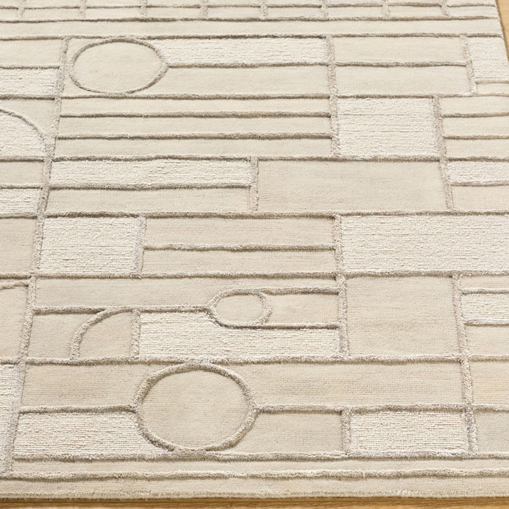 Frank Lloyd Wright Rug Collection - Transcendence - Cream (8' x 10")