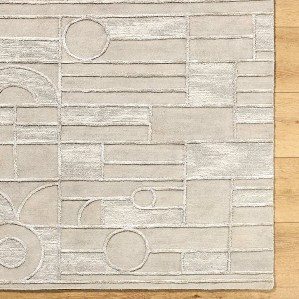 Frank Lloyd Wright Rug Collection - Transcendence - Cream (6' x 9")