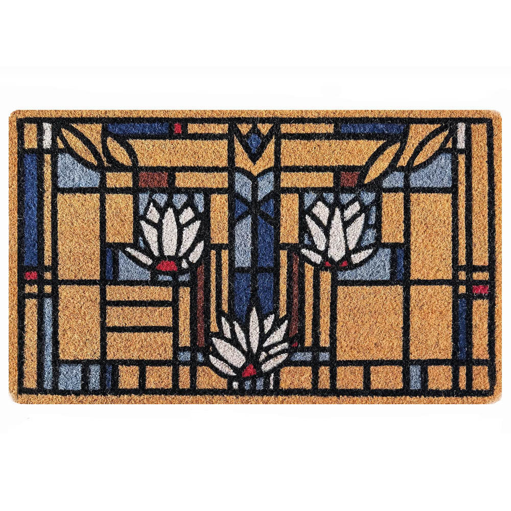 Frank Lloyd Wright Waterlilies Doormat 36