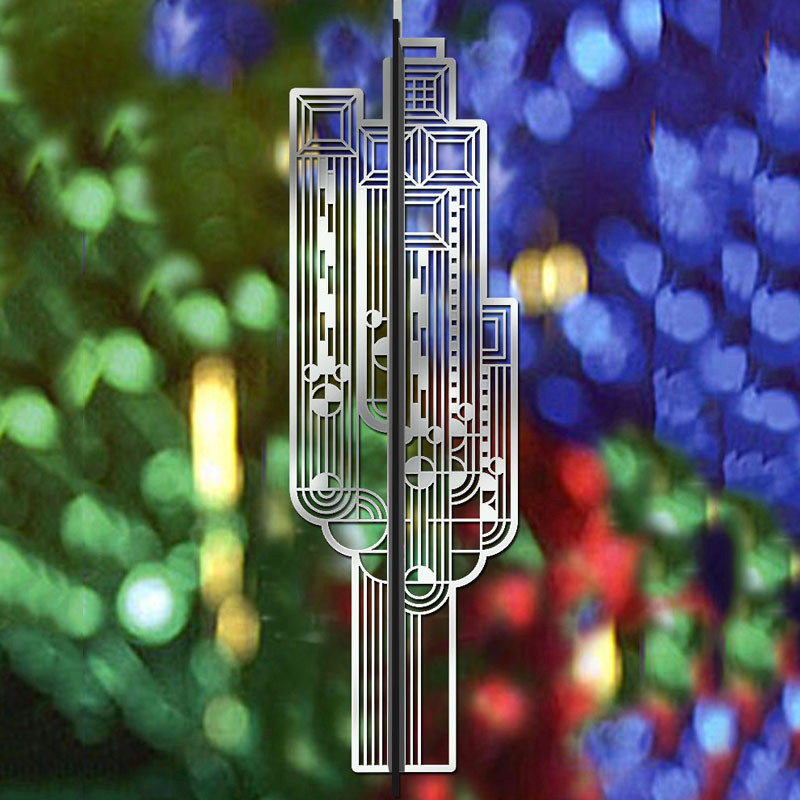 Frank Lloyd Wright Saguaro Forms Wrightsicle Ornament