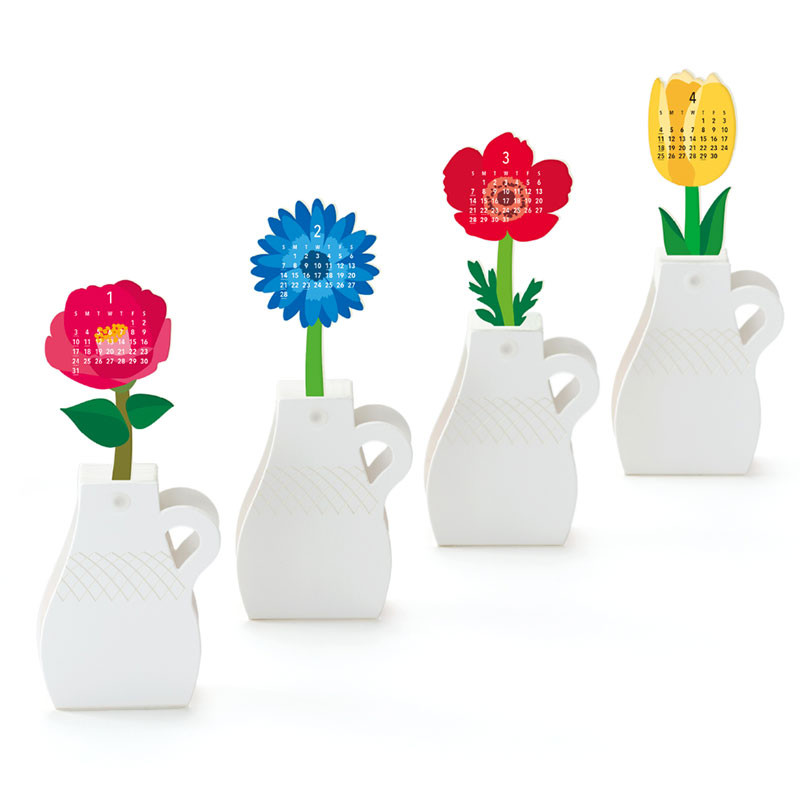 Good Morning Inc. Flowers 3D 2027 Calendar