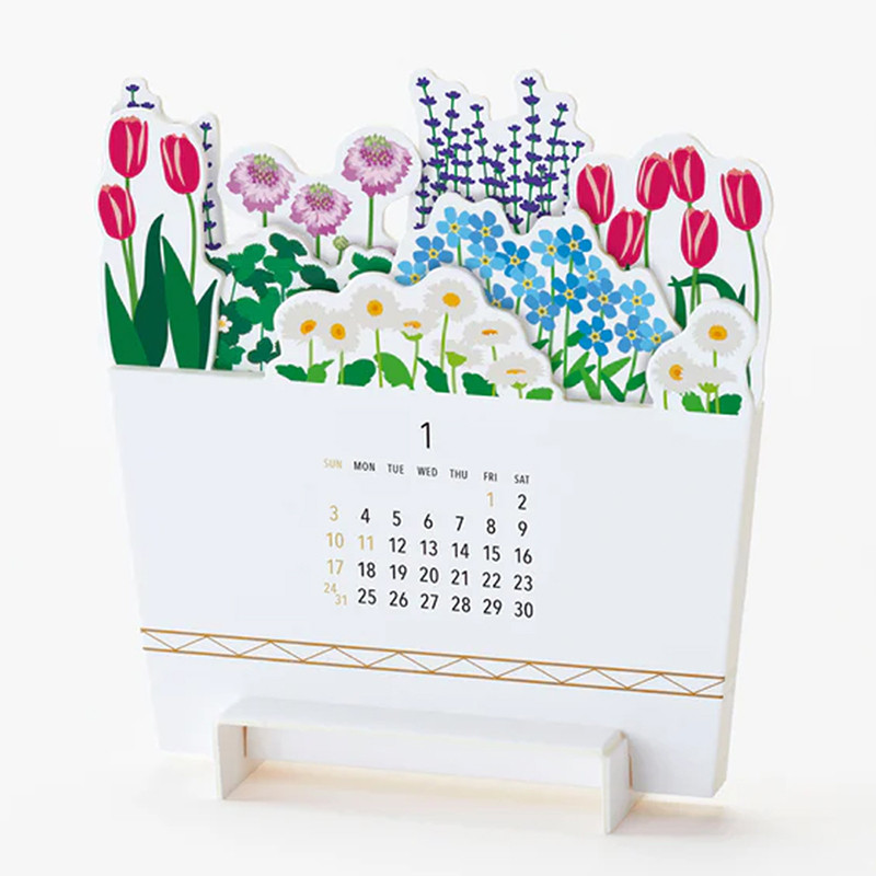 Good Morning Inc. Planted Blooms 3D 2027 Calendar