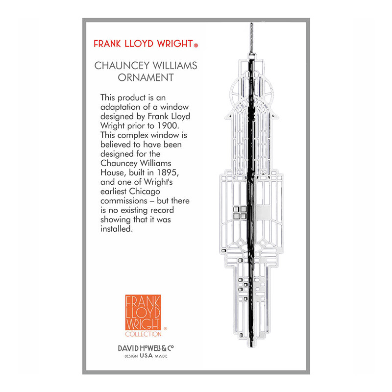 Frank Lloyd Wright Chauncey Williams WrightSicle