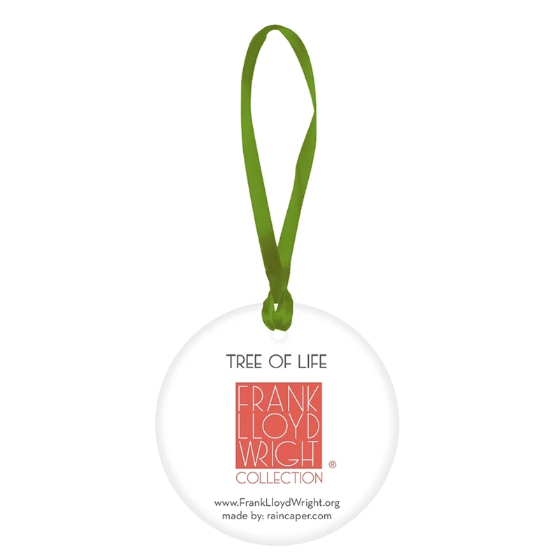 Frank Lloyd Wright Tree of Life Porcelain Keepsake Ornament