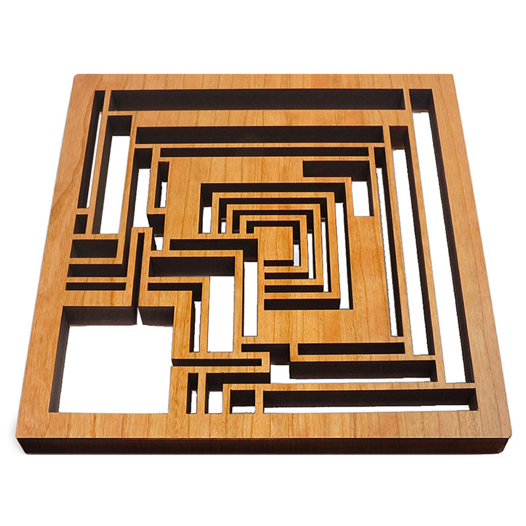 Frank Lloyd Wright Ennis Block Hardwood Trivet