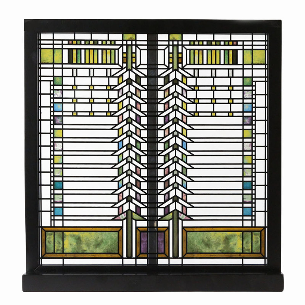 Frank Lloyd Wright Martin Casement Window Stained Glass