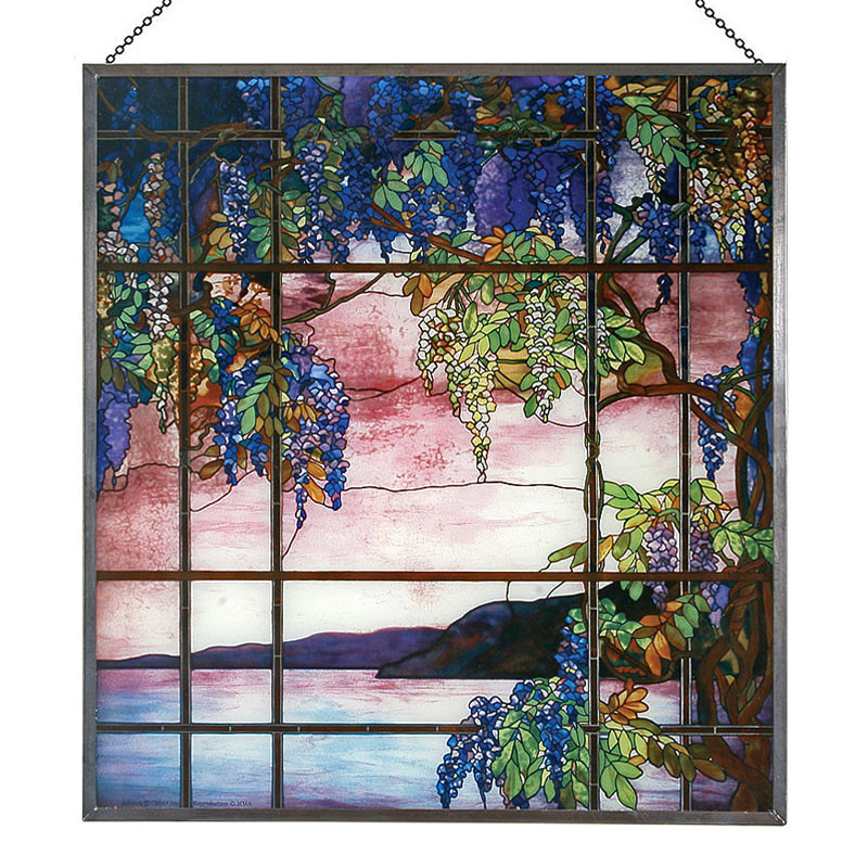Tiffany Oyster Bay Stained Glass