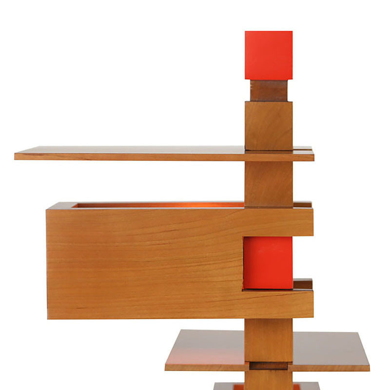Frank Lloyd Wright Taliesin 2 Floor Lamp - Cherry - Mackintosh Design