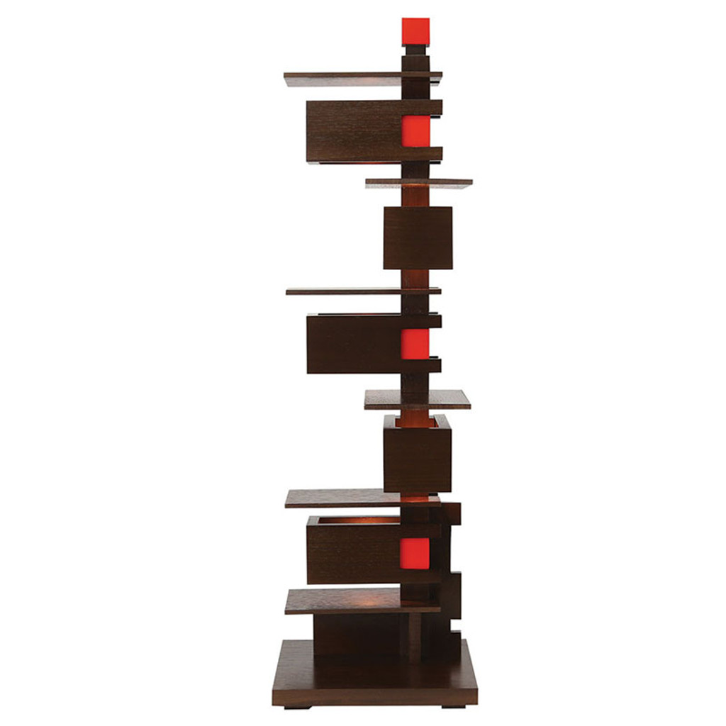 Frank Lloyd Wright Taliesin 3 Table Lamp - Walnut