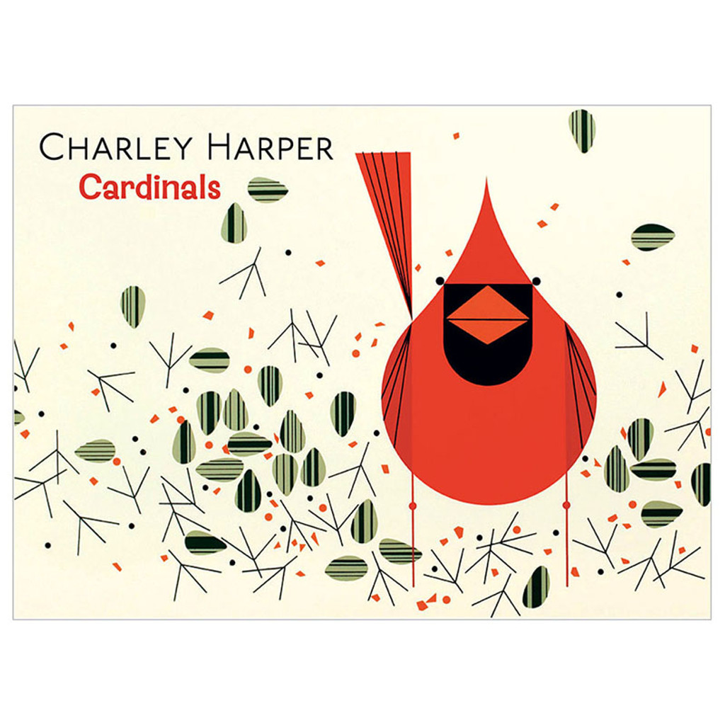 Charley Harper Cardinals Boxed Notecards