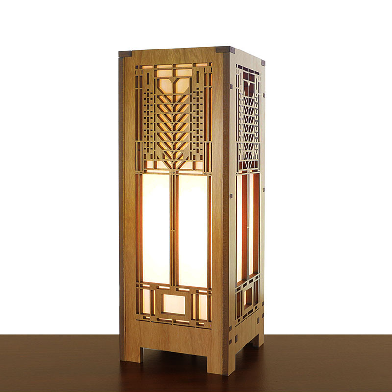 Frank Lloyd Wright Tree of Life Mini Lightbox Accent Lamp