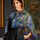 Louis C. Tiffany Iris Scarf