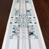 Frank Lloyd Wright Waterlilies Table Runner