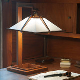 Frank Lloyd Wright Taliesin 1 Table Lamp - Cherry