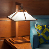 Frank Lloyd Wright Taliesin 1 Table Lamp - Cherry