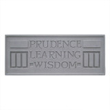 Frank Lloyd Wright Larkin Cast Stone Plaque - Prudence, Learning, Wisdom