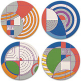 Frank Lloyd Wright Hoffman House Coasters