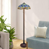 Arts & Crafts Dragonfly Floor Lamp