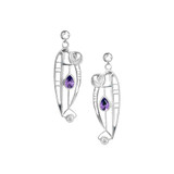 Charles Rennie Mackintosh Catherine Sterling Silver Earrings Charles Rennie Mackintosh Catherine Sterling Silver Earrings