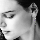 Charles Rennie Mackintosh Catherine Sterling Silver Earrings Headshot