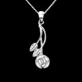 Charles Rennie Mackintosh Willow Sterling Silver Pendant Necklace