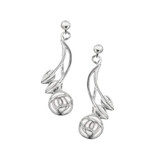 Charles Rennie Mackintosh Willow Sterling Silver Earrings Charles Rennie Mackintosh Willow Sterling Silver Earrings