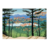 Laura Wilder Mountain View Limited Edition Matted Framed Giclée Print