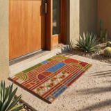 Frank Lloyd Wright Saguaro Forms Doormat 36" x 24" Style Shot