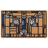 Frank Lloyd Wright Waterlilies Doormat 36" x 24"
