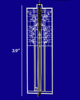 Frank Lloyd Wright Waterlilies Wrightsicle Ornament